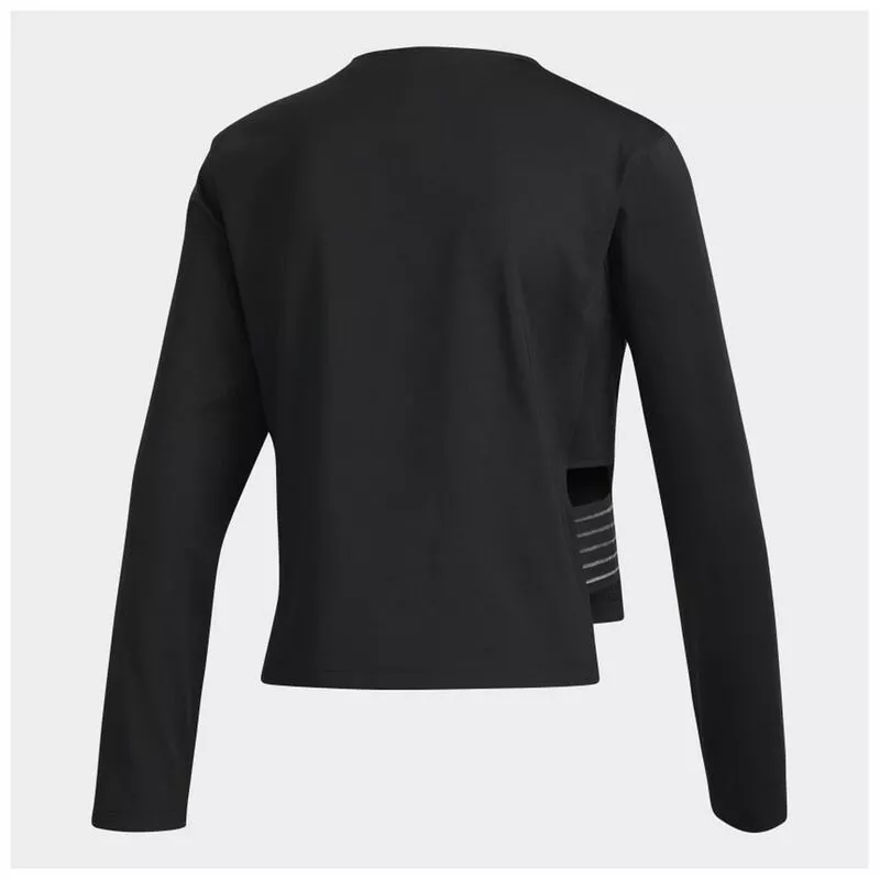 Adidas Womens Layering Long Sleeve TShirt (Black)