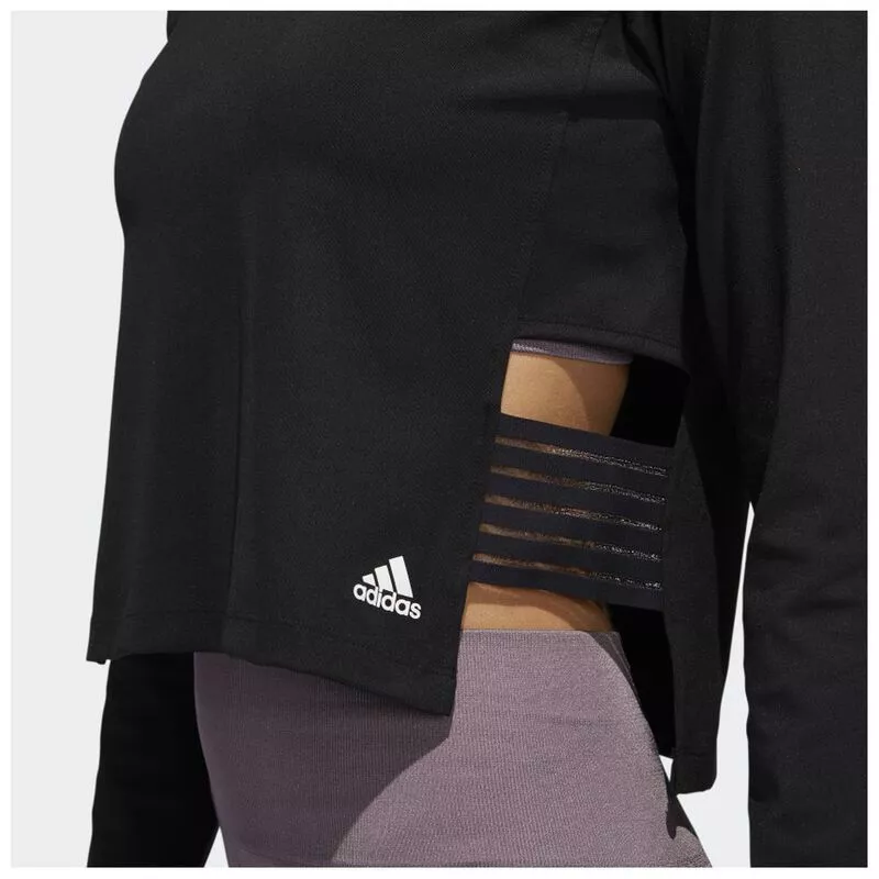 Adidas Womens Layering Long Sleeve TShirt (Black)