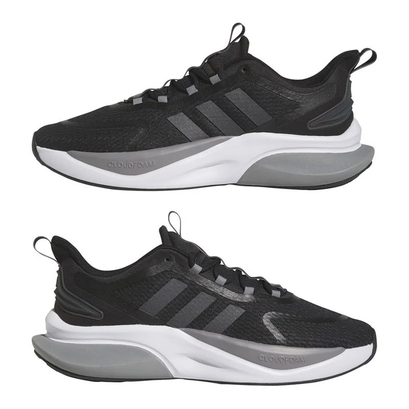 Adidas Mens Alphabounce Running Shoes Black Sportpursuit