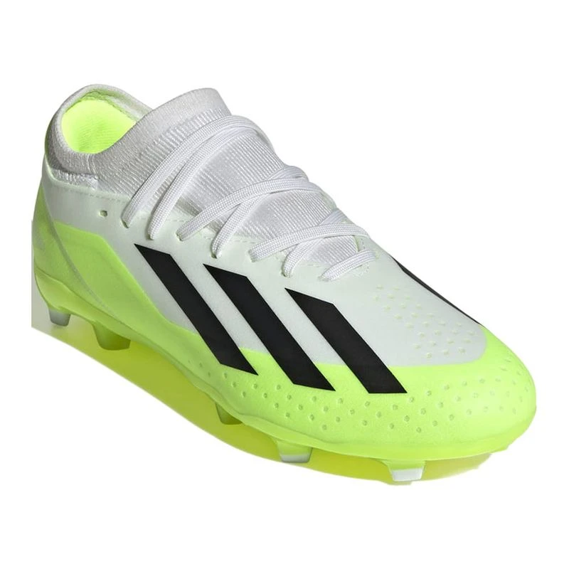 Adidas green and white football boots online