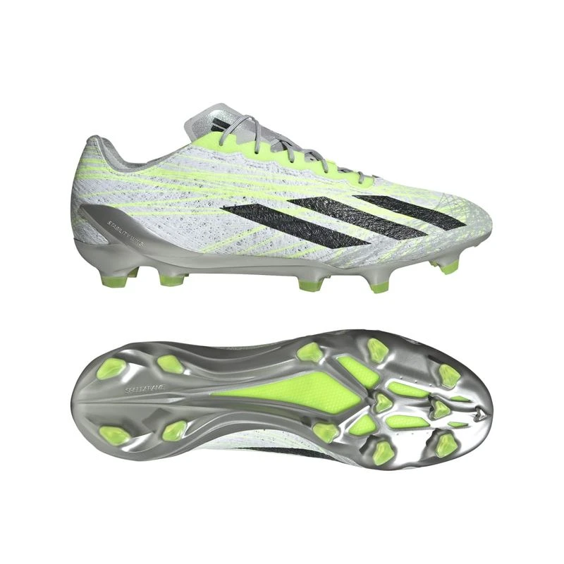Adidas Scarpe da calcio con tacchetti sagomati Strung FG Bianco p