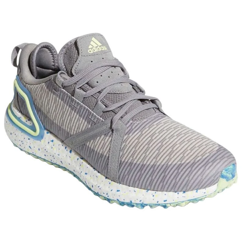 Adidas Mens Solarthon Golf Shoes (Grey Three/Pul Yellow/Grey Two) | Sp