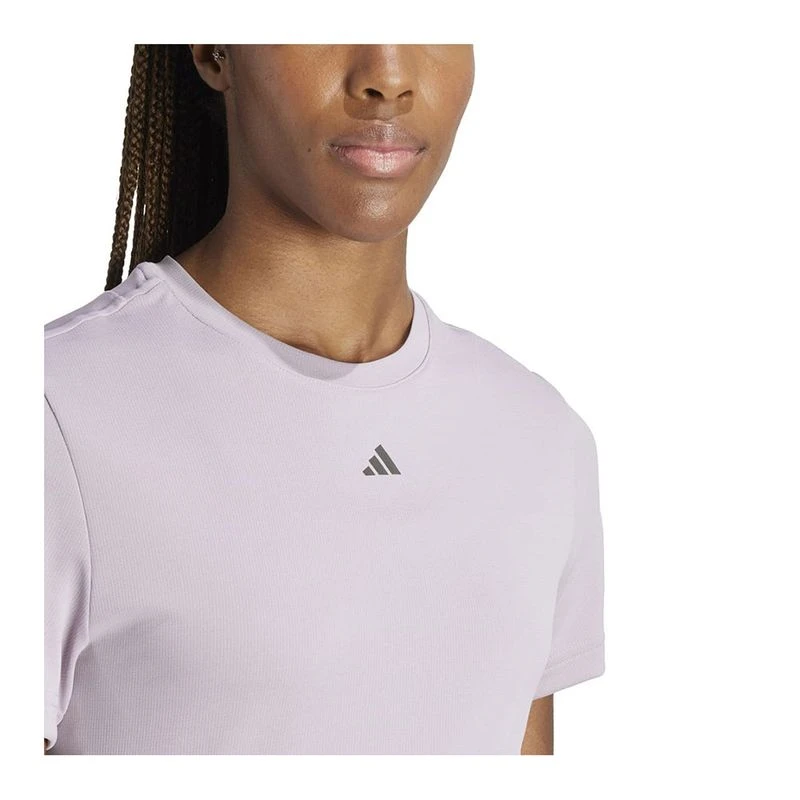 Tee shirt adidas femme violet sales