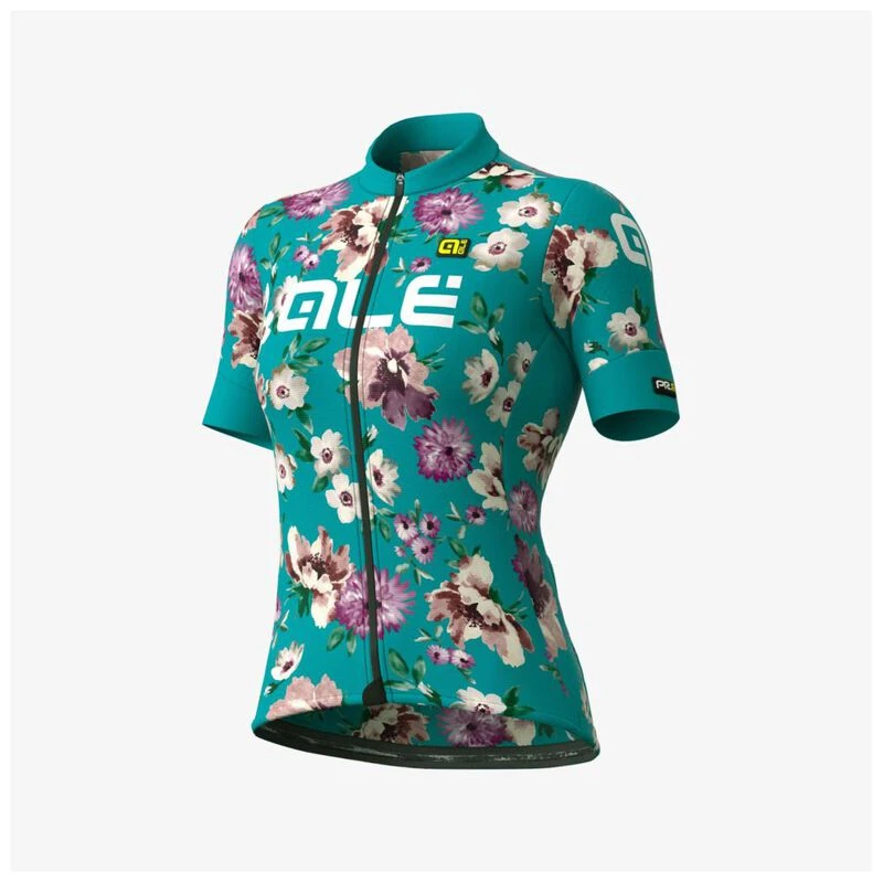 Ale Womens PRR Fiori Jersey (Green)