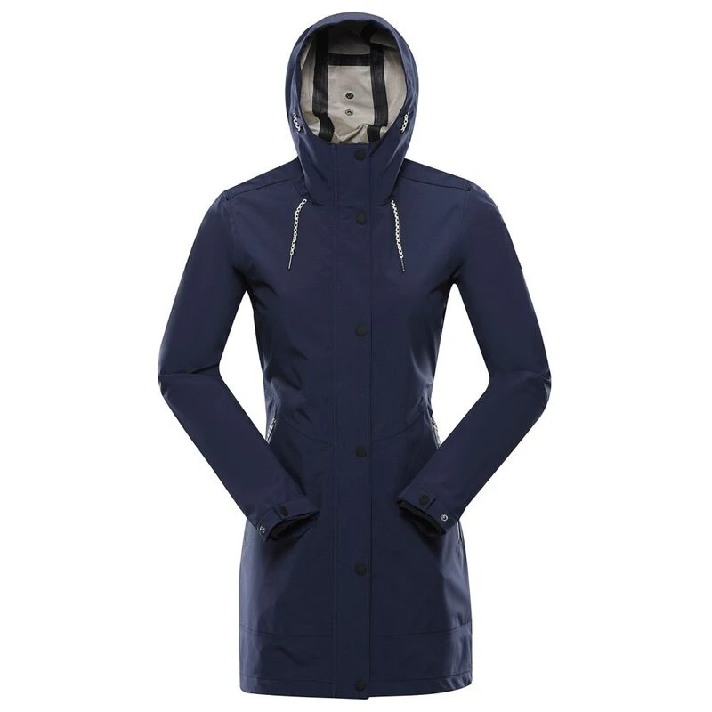 AlpinePro Perfeta Dames Jasje Blauw privatesportshop