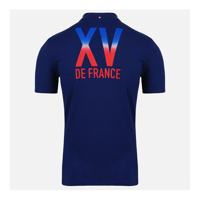 LeCoqSportif Mens FFR Fanwear Polo Blue Sportpursuit