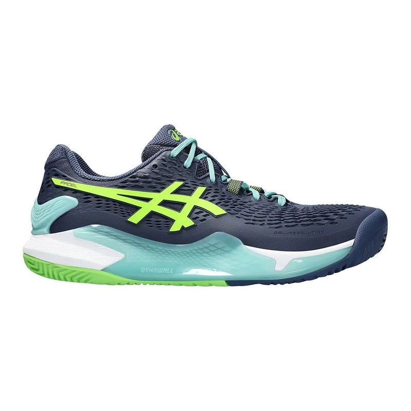 Asics Mens Gel Resolution 9 Padel Padel Shoes Blue Sportpursuit