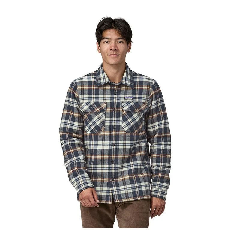 Patagonia Chemise Fjord Flannel Homme Bleu privatesportshop.be fr