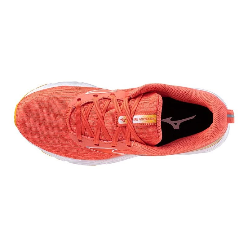 Mizuno Womens Wave Prodigy 5 Running Shoes Orange Sportpursuit