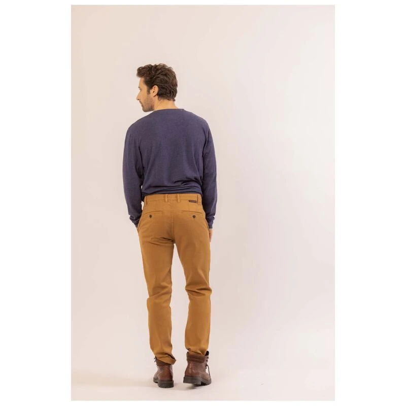Embroidered EKD Cotton Cargo Trousers in Camel  Men  Burberry Official