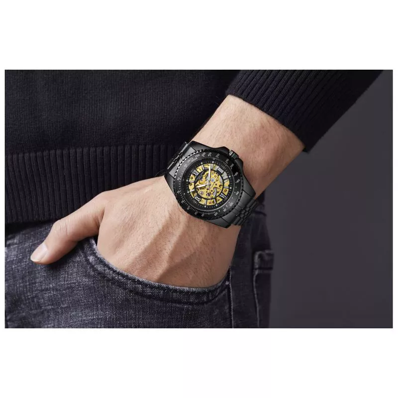 Hand assembled anthony james limited edition tachymeter sports automatic black sales