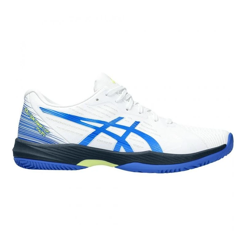 Asics Mens Solution Swift FF Padel Padel Shoes White Illusion Blue
