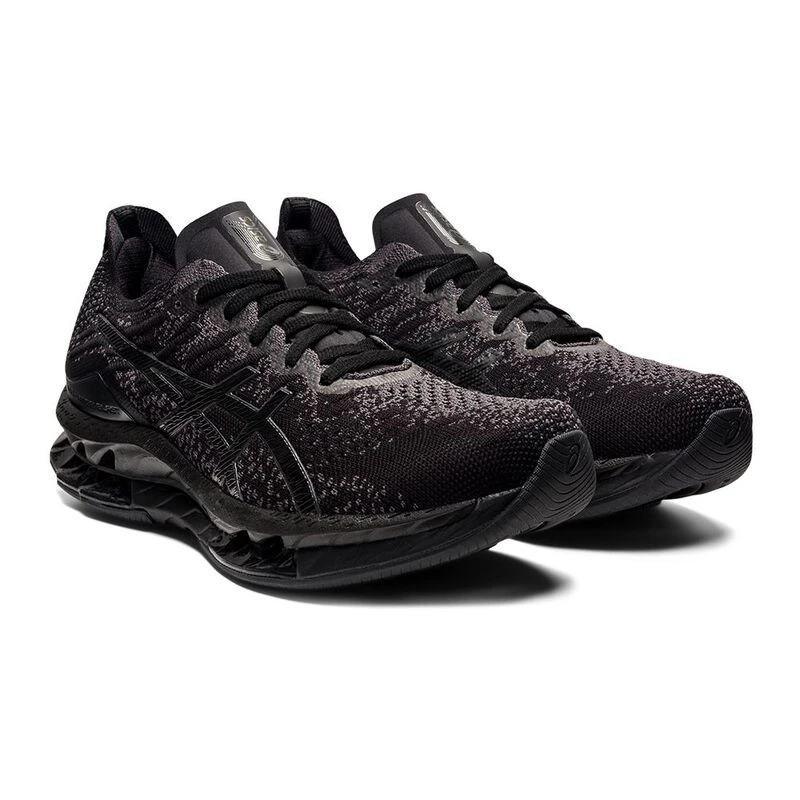 Asics Mens Gel Kinsei Blast Running Shoes Black Black Sportpursuit