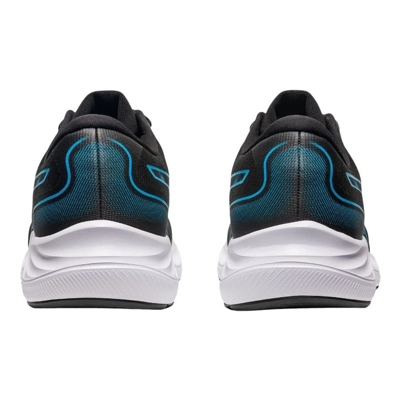 Asics Mens Gel Excite 9 Running Shoes Black Island Blue Sportpursu