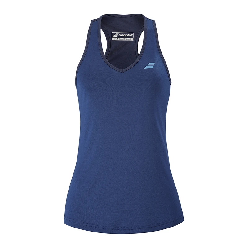 Babolat Womens Play Vest (Blue) | Sportpursuit.com