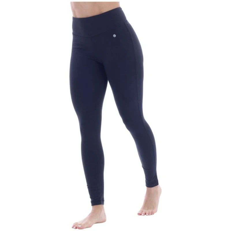 Bally Total Fitness Womens Tummy Control Tights (Black