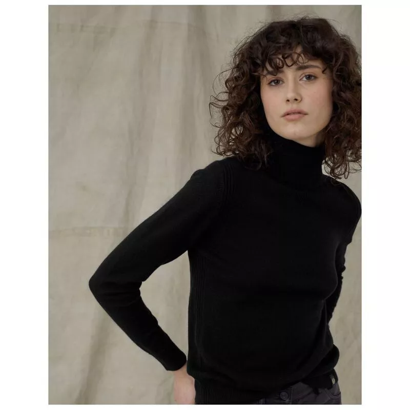 belstaff engineered roll neck