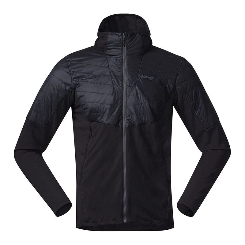 Bergans Mens Senja Jacket (Black/Solid Charcoal)
