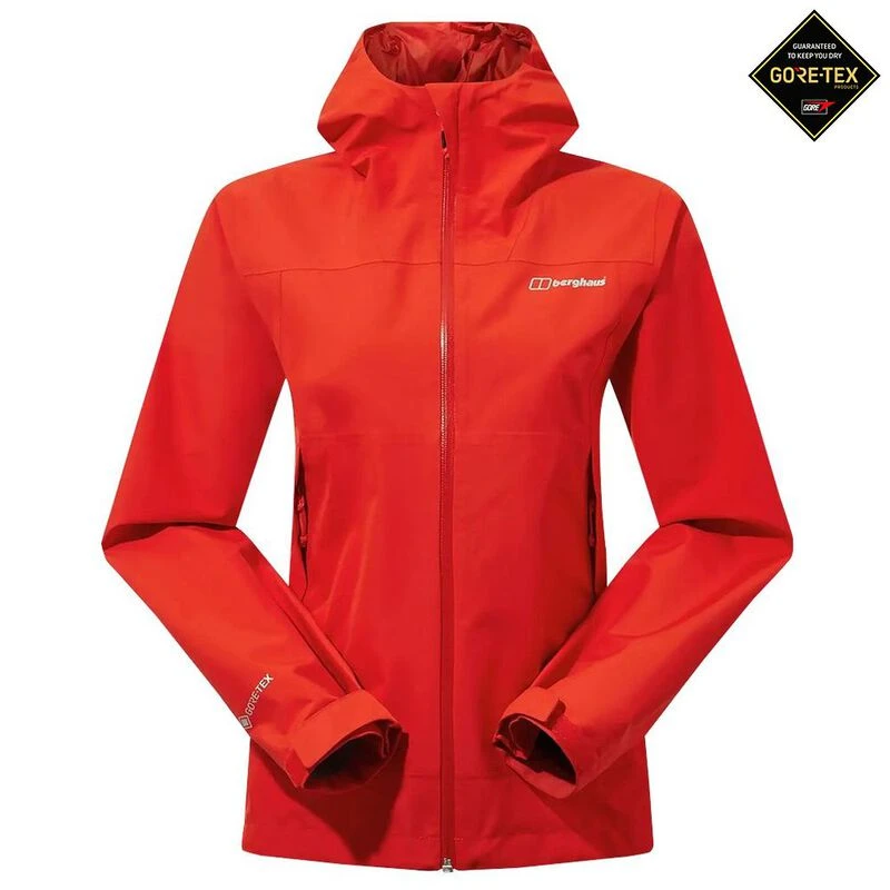 Berghaus Womens Paclite Dynak GTX Jacket Orange Sportpursuit