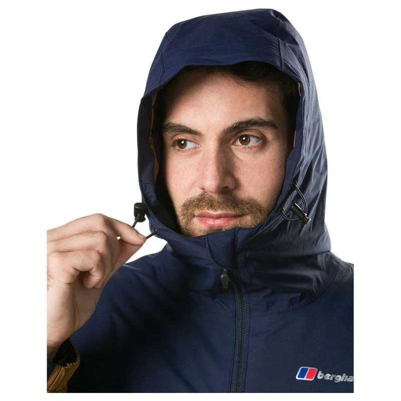 Berghaus Mens Deluge Pro Insulated Jacket Rubber Dusk Sportpursuit