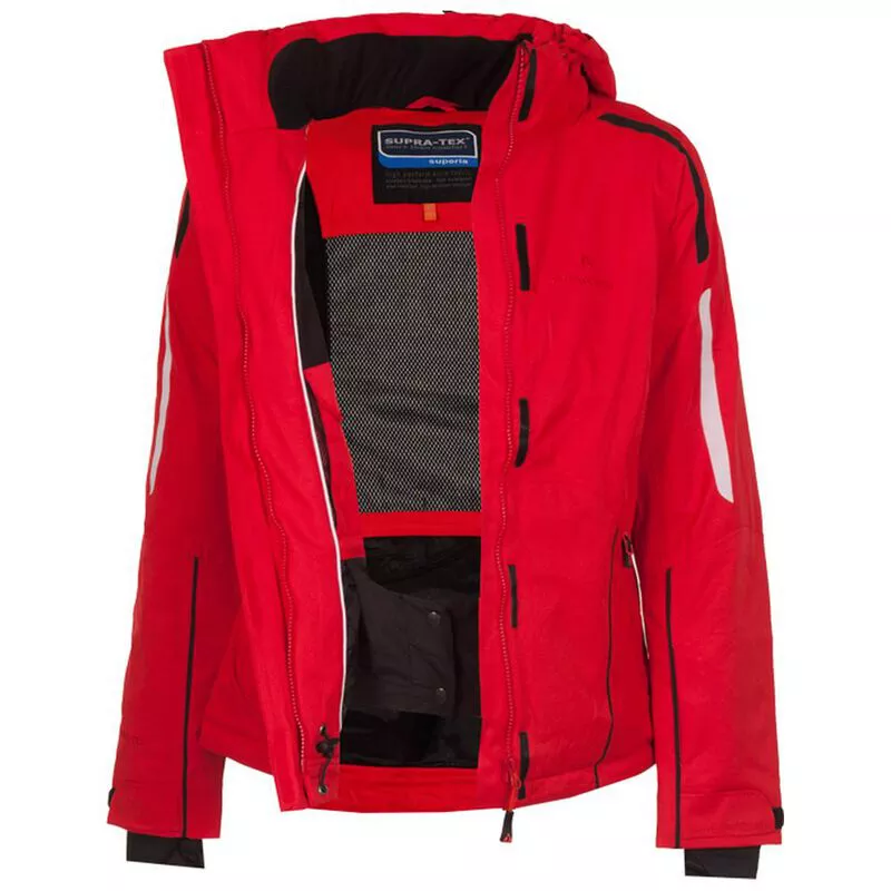 Bergson Womens Brisi Ski Jacket (Chinese Red)
