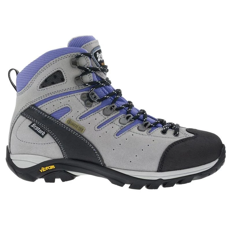 Bestard Womens Turo GTX Hiking Boots (Grey/Violet) | Sportpursuit.com