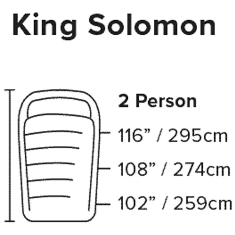 King solomon sleeping best sale bag