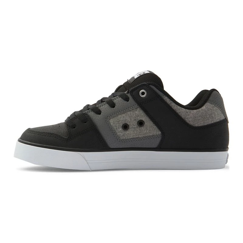 DCShoes Pure Casual Shoes Black Black White Armor Sportpursuit