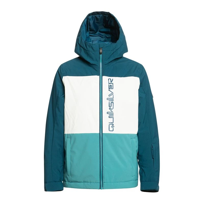 Quiksilver Boys Side Hit Jacket Blue Brittany Blue Sportpursuit