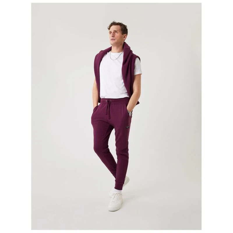 Bjorn Borg Mens Centre Tapered Trousers (Purple)