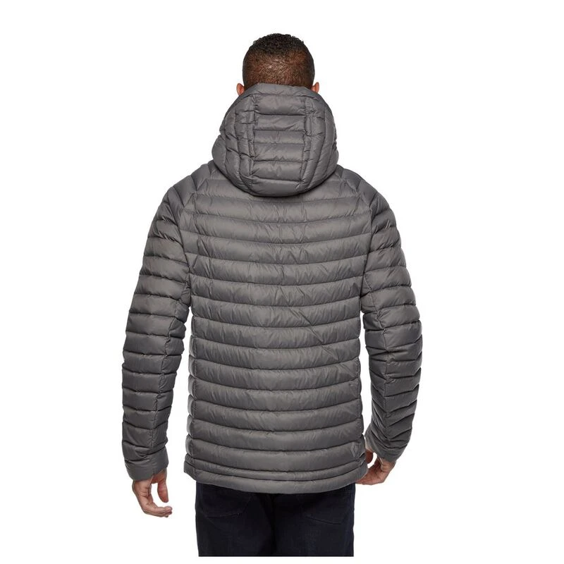 BlackDiamond Mens Access Down Hooded Jacket Granite Sportpursuit.c
