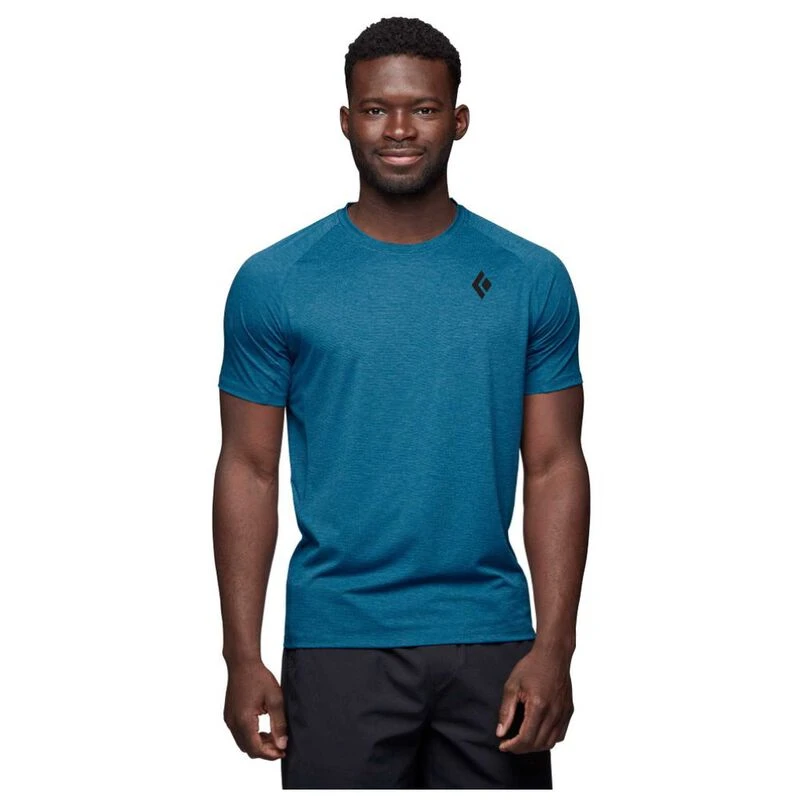 BlackDiamond Mens Lightwire Tech Short Sleeve T-Shirt (Astral Blue)