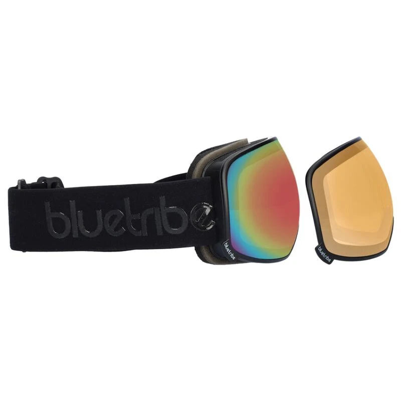 Bluetribe Ultra Ski & Snowboarding Goggles (Black/Red/Yellow) Sportp