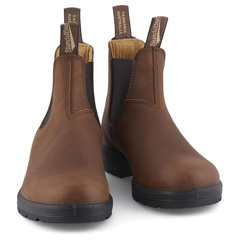 blundstone grizzly brown