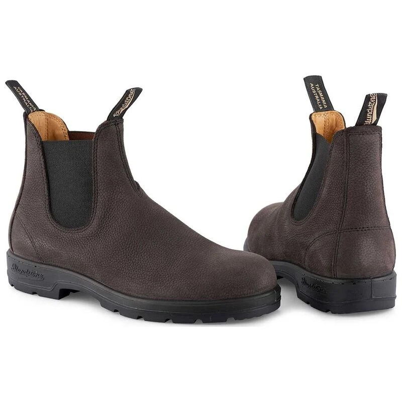 Blundstone 1464 Nubuck Leather Boots Grey Pebble Sportpursuit