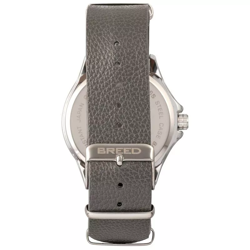 Breed Dixon Watch Pewter Silver Silver Sportpursuit