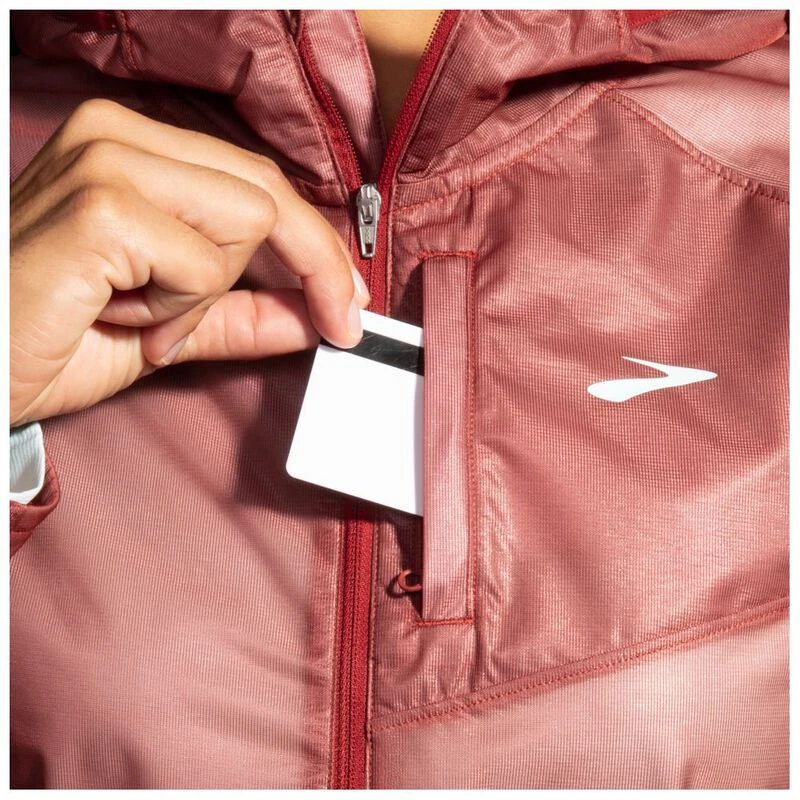 Brooks jackets womens pink deals