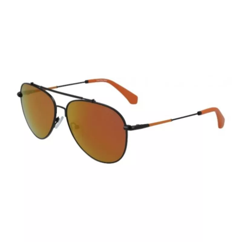Calvin Klein Jeans Aviator Sunglasses Black Flames Sportpursuit