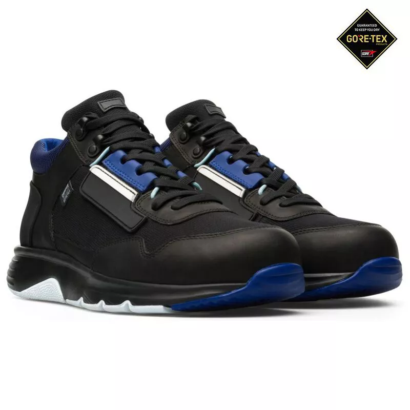 ventilatie visie Bedrijf Camper Mens Drfit Gore-Tex Mid Shoes (Black) | Sportpursuit.com