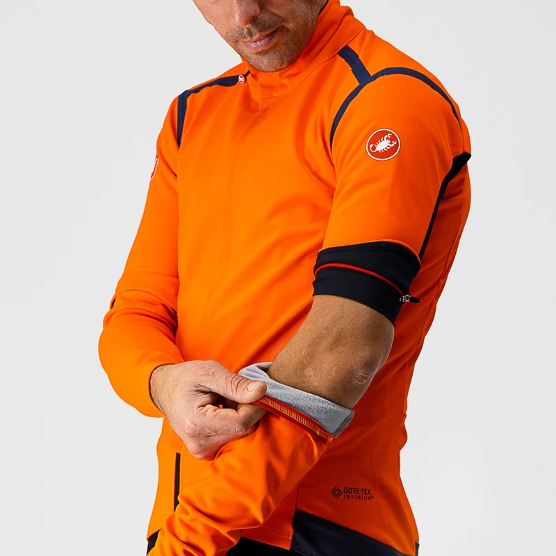 Castelli perfetto long sleeve orange discount