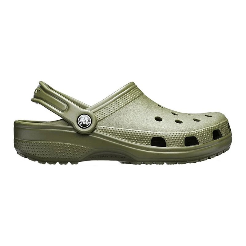 Crocs Mens Classic Casual Shoes Green Sportpursuit