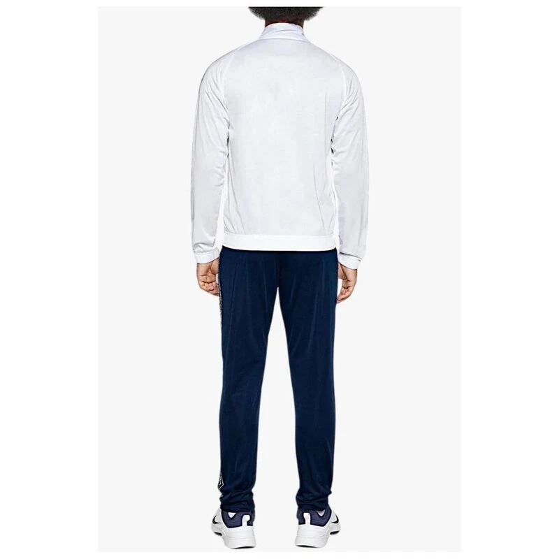 Champion Mens Classic Track Suit Set (White/Navy)