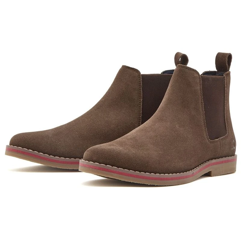 Chatham Mens Roots Casual Shoes Dark Brown Sportpursuit