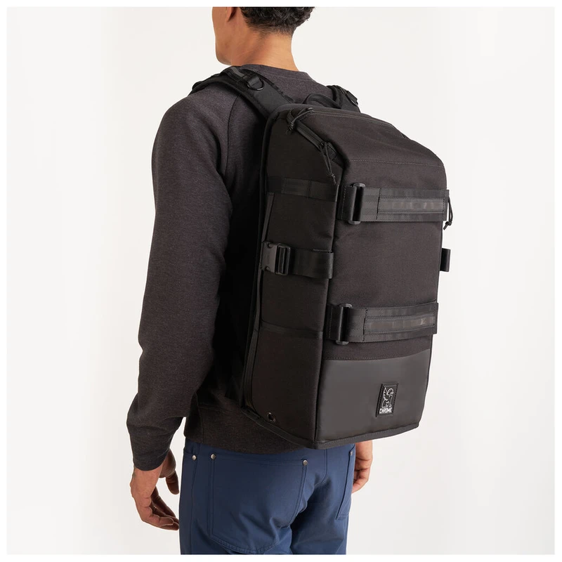 Chrome Niko Camera Backpack (All Black)