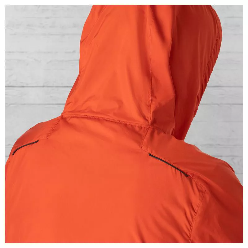 Chrome Mens Buckman Packable Anorak Mecca Orange Sportpursuit