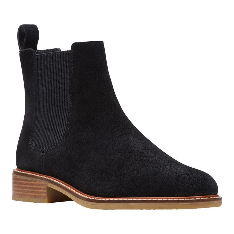 Clarks arlo boot black sales