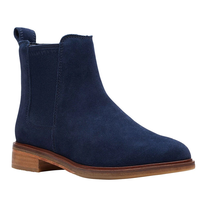 Clarks Womens Clarkdale Arlo Casual Boots Blue Sportpursuit