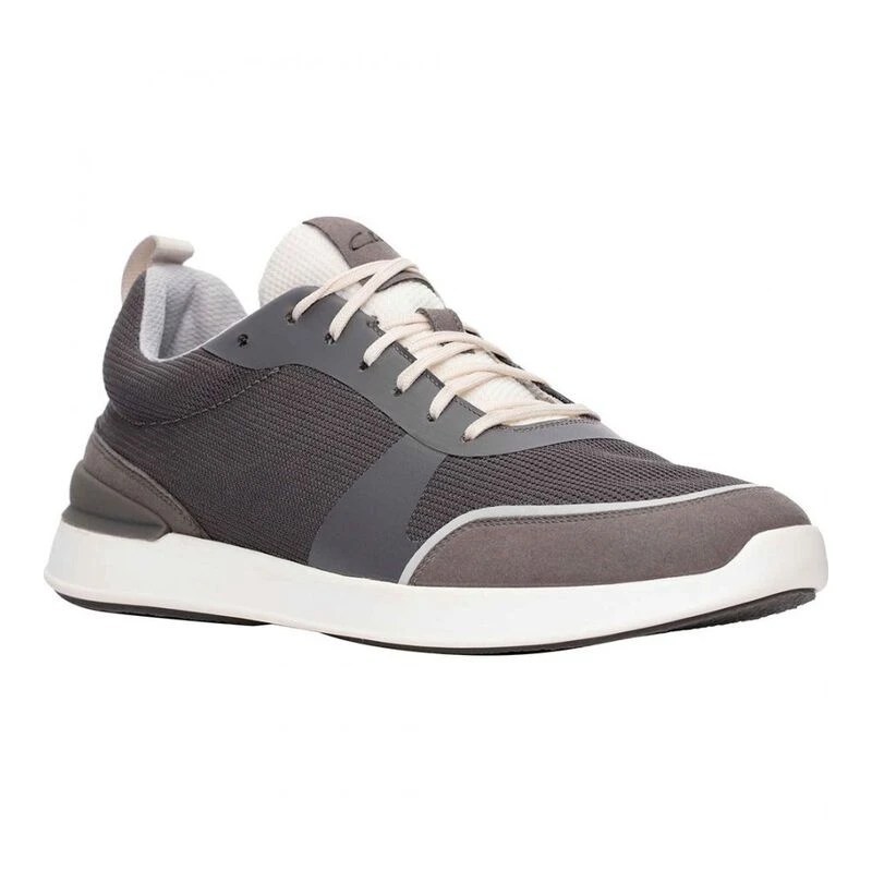 Clarks mens grey shoes cheap