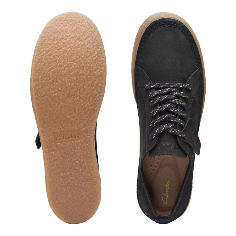 Clarks Womens Barleigh Lace Casual Shoes Black Sportpursuit