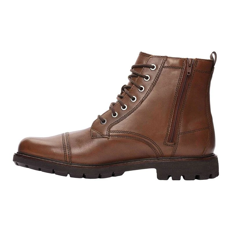 Clarks Mens Batcombe Cap Casual Boots Brown Sportpursuit